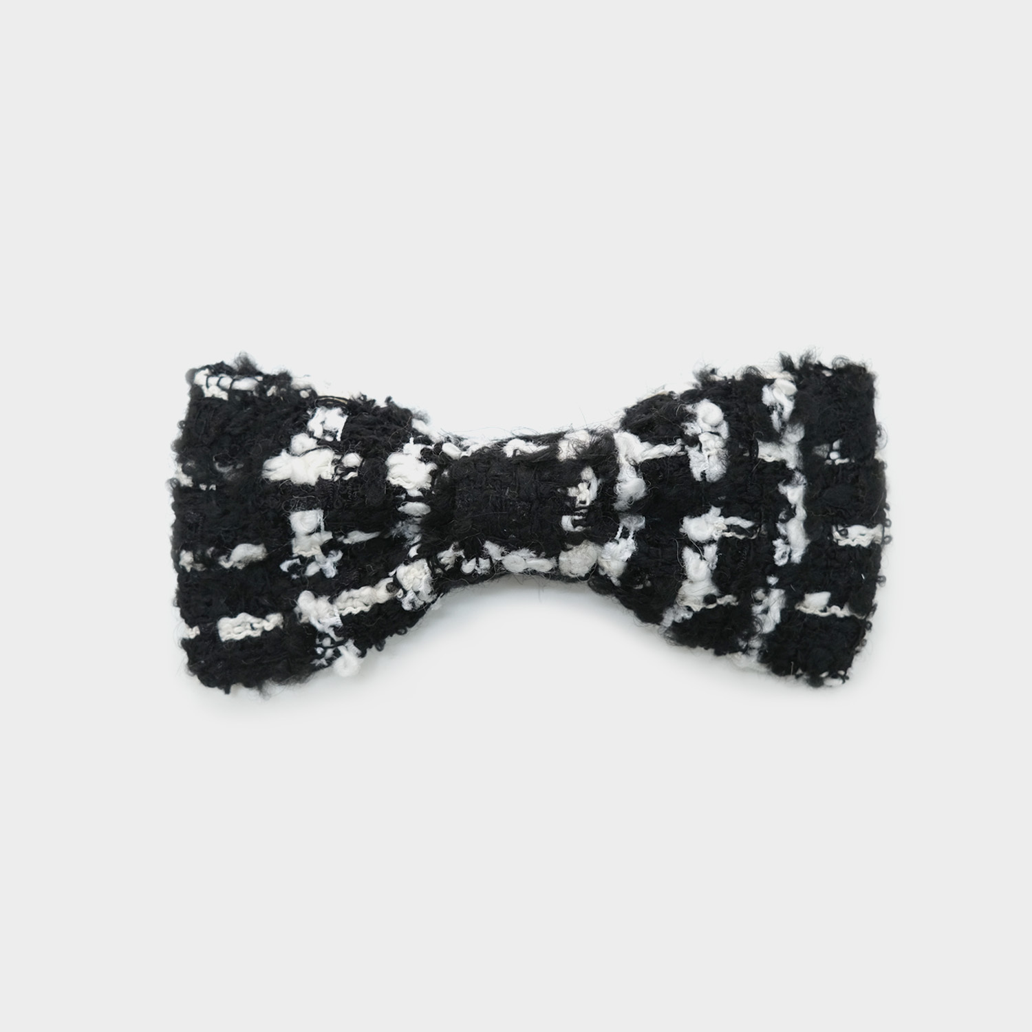 Hair Bow - Black and White