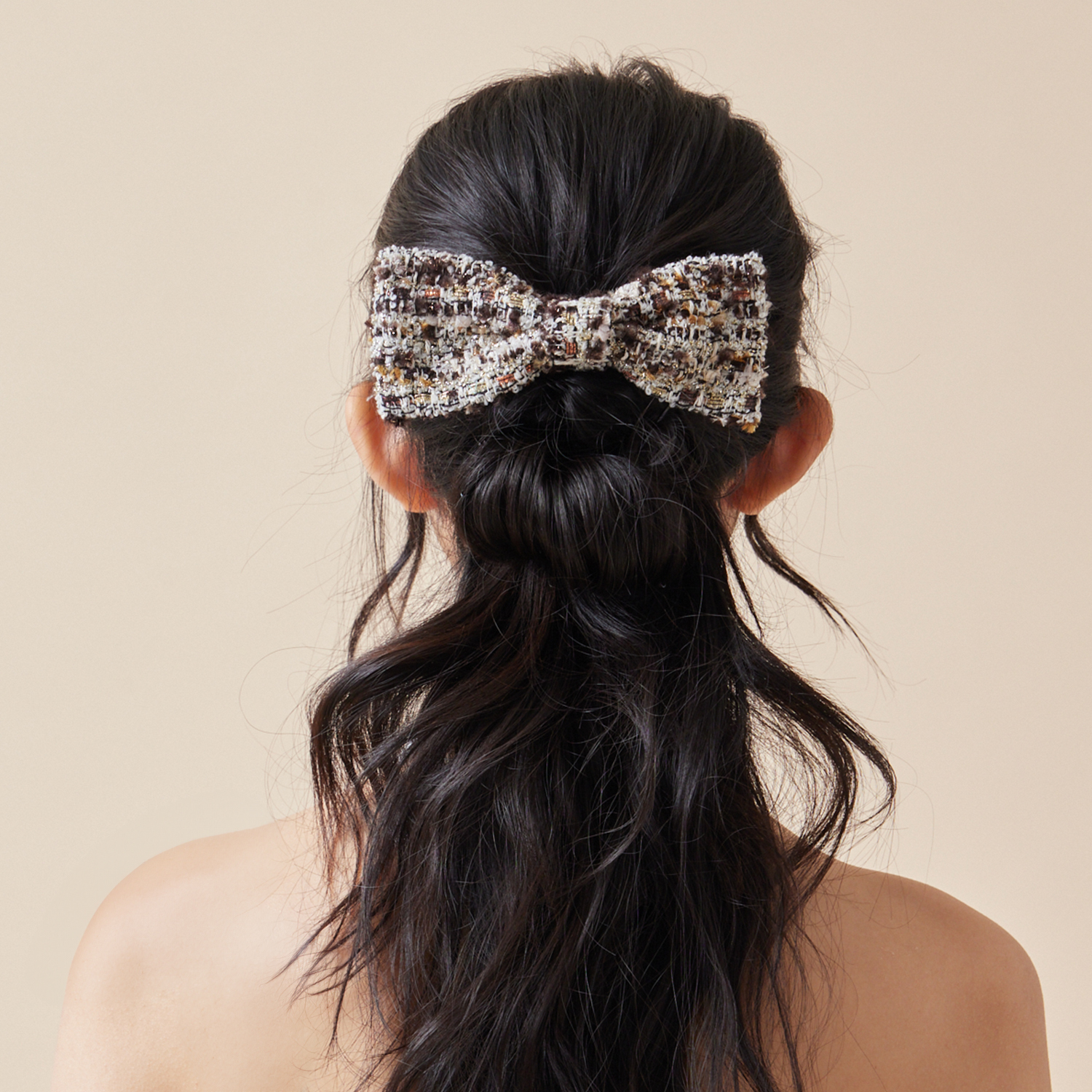 Hair Bow - Bronze