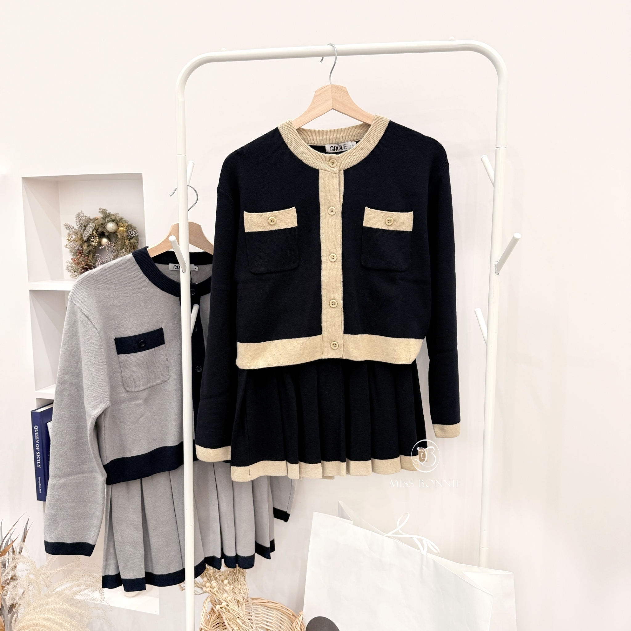 GROVE針織套裝(共2色)