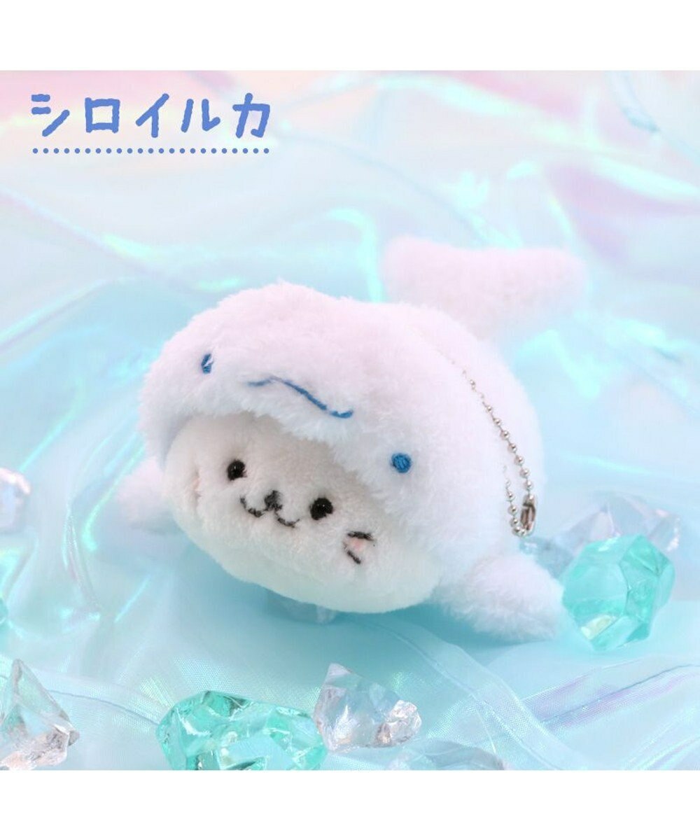 Sirotan 絨毛吊飾(珠鏈鐵) 冰之國白鯨10.5cm、冰之國白熊9.5cm