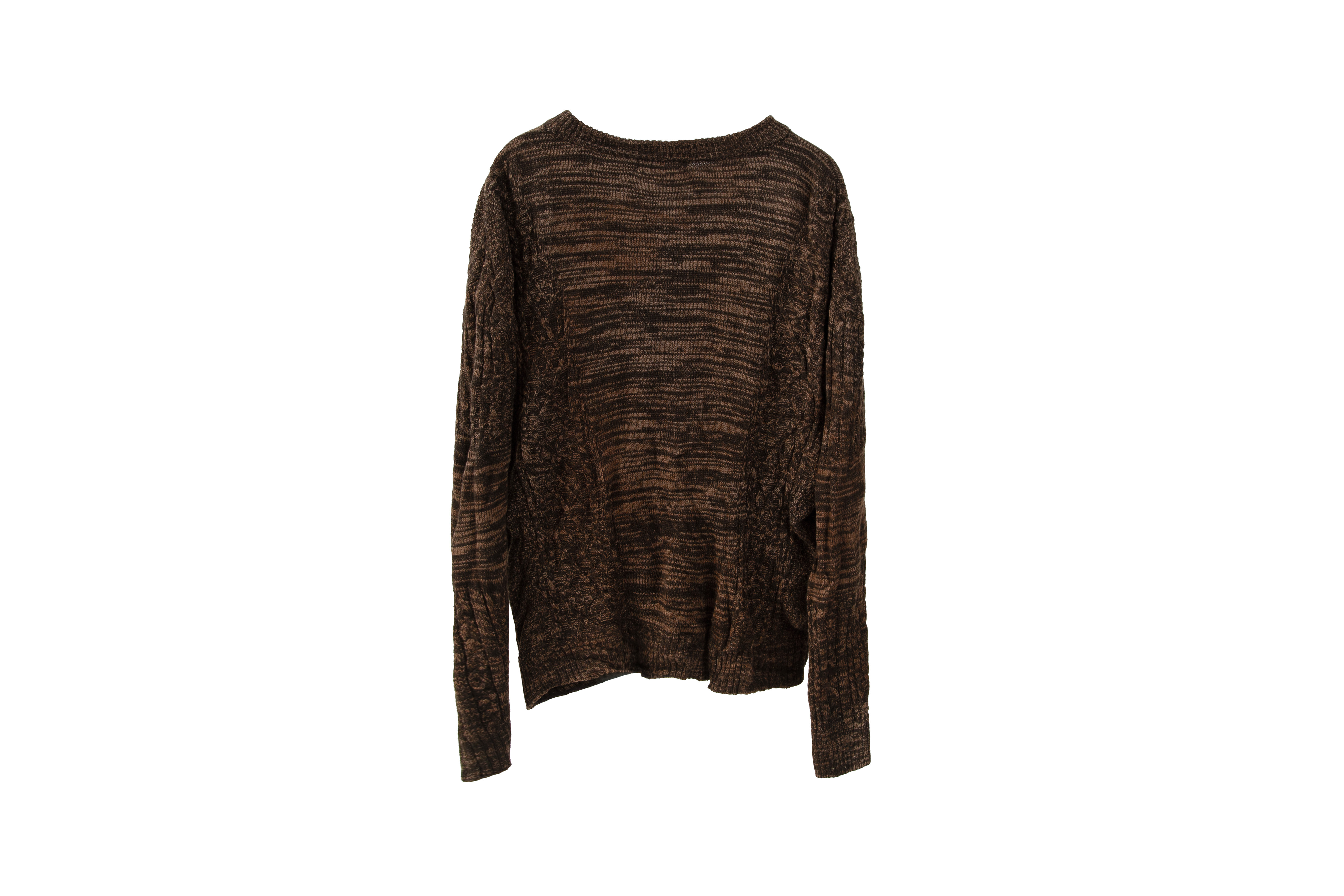 REMIX "MRG Knitted Sweater" (Brown)