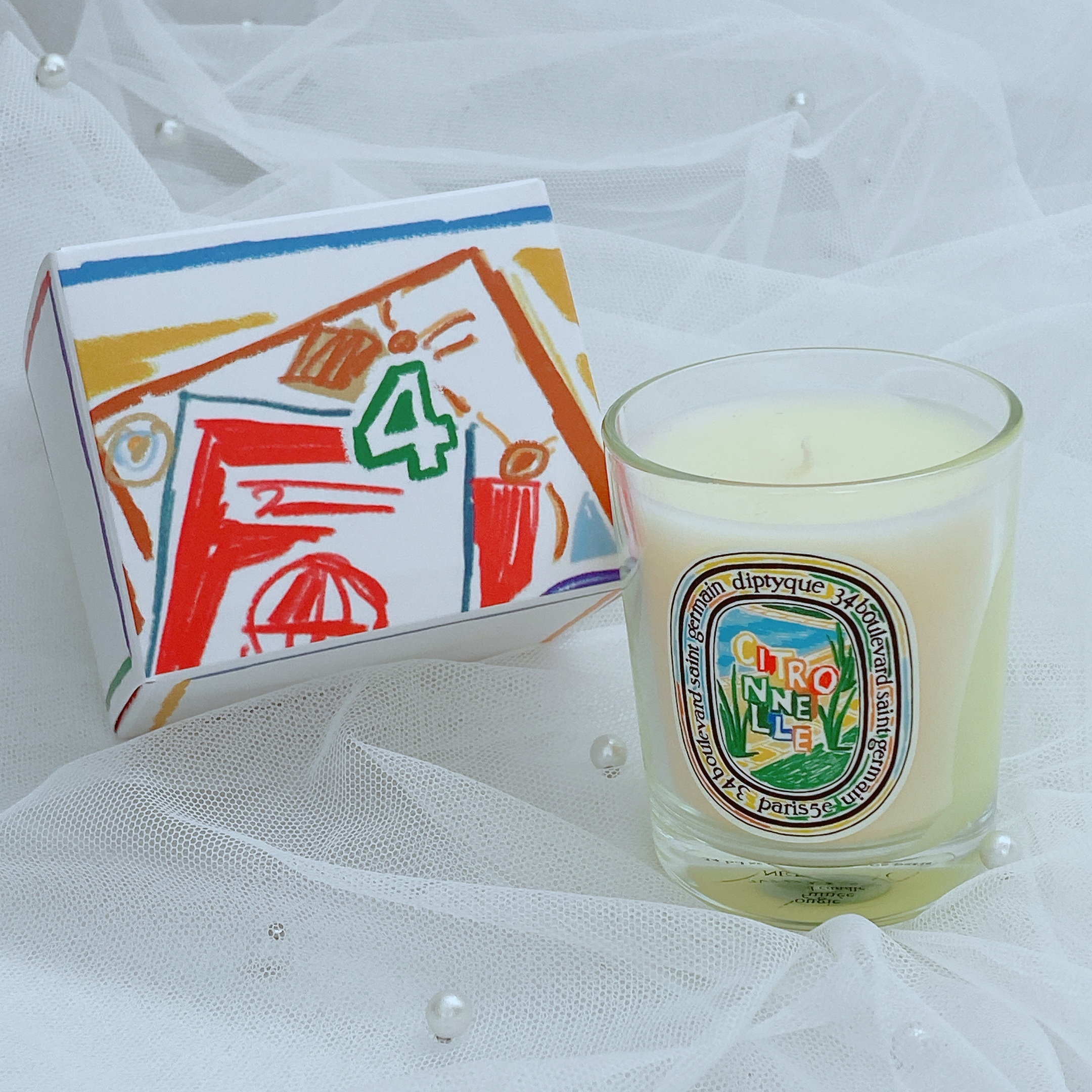 DIPTYQUE CITRONNELLE（檸檬草)蠟燭70g