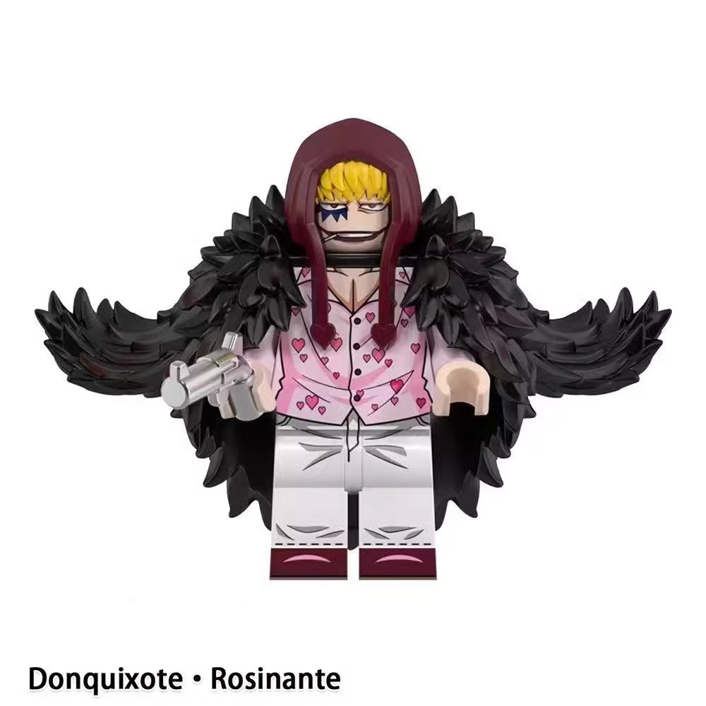 Donquixote Rosinante One Piece Custom Minifigures Minifigs Fit Lego WM2776