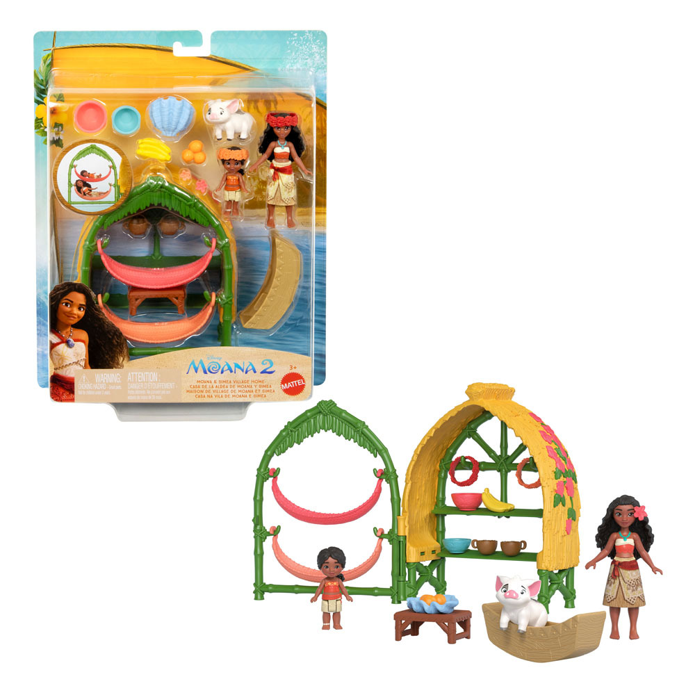 迪士尼海洋奇緣2 _迷你角色場景組