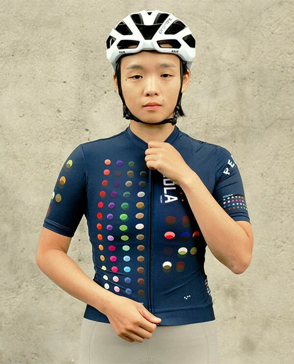 Pedla 女款車衣 Colour Theory LunaAIR Jersey Navy /藍