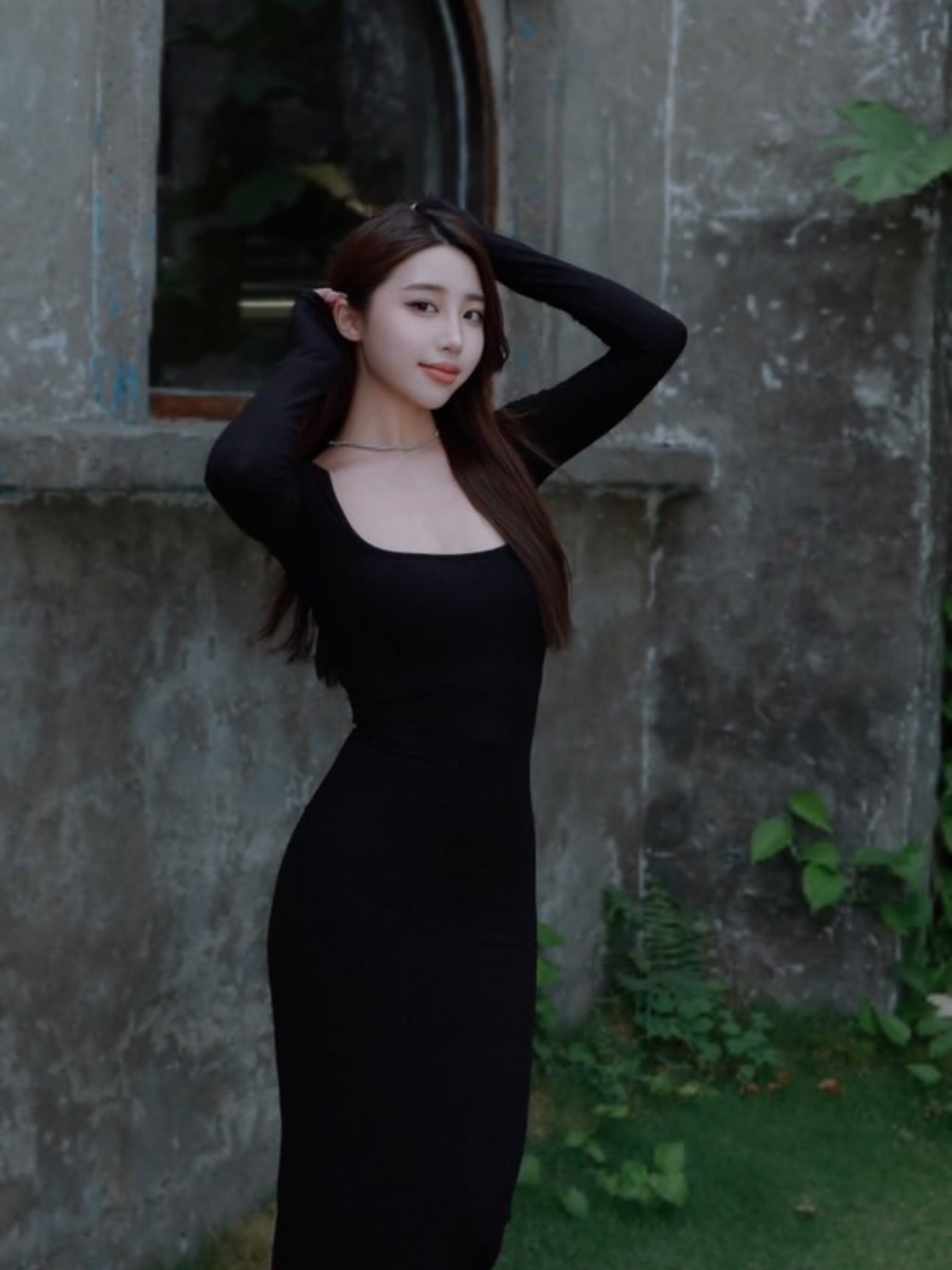 SKIMS Soft Lounge Long Sleeve Dress