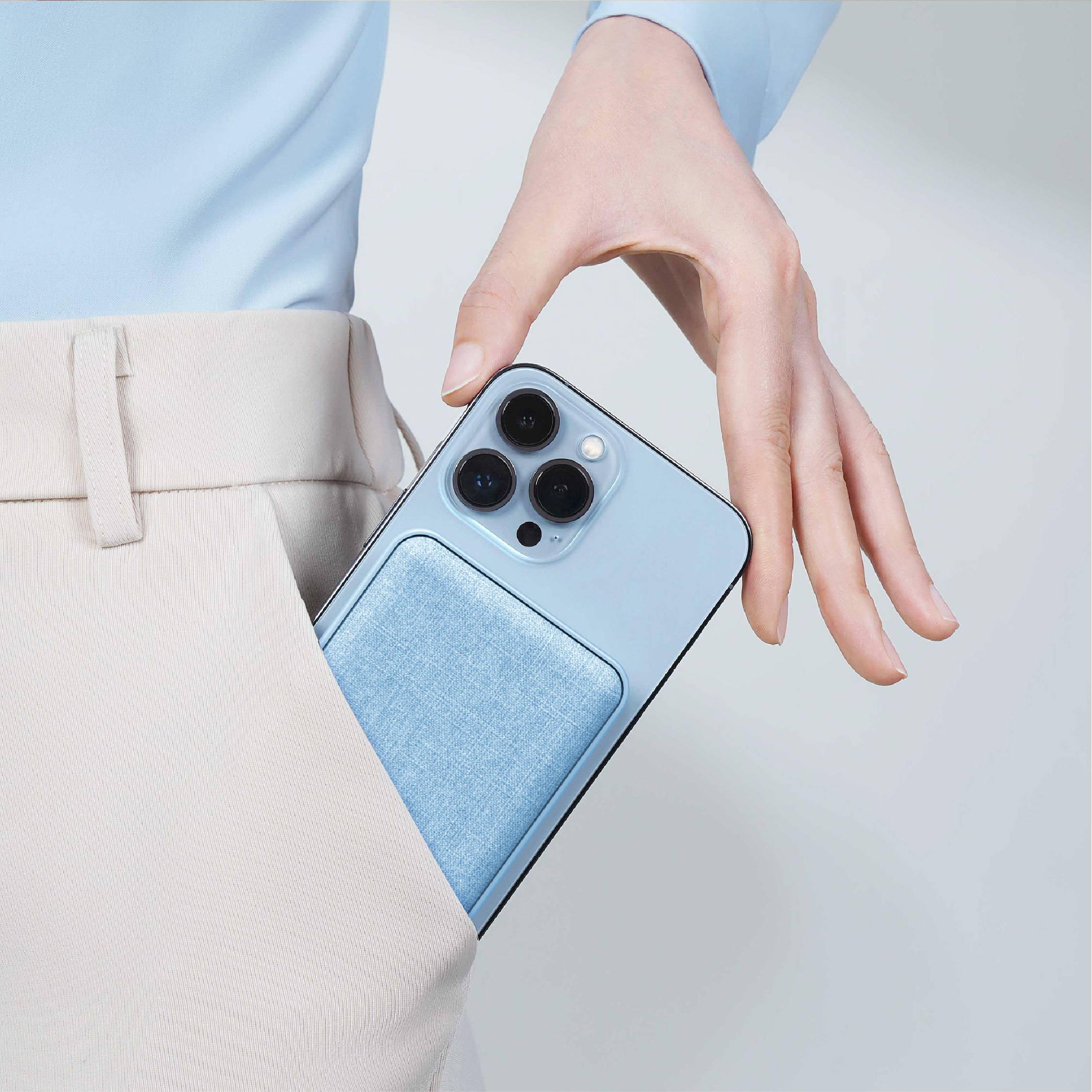 DTSL_ProMini 10MC 10000mAh Magnetic Wireless Portable Charger_Easy Carry