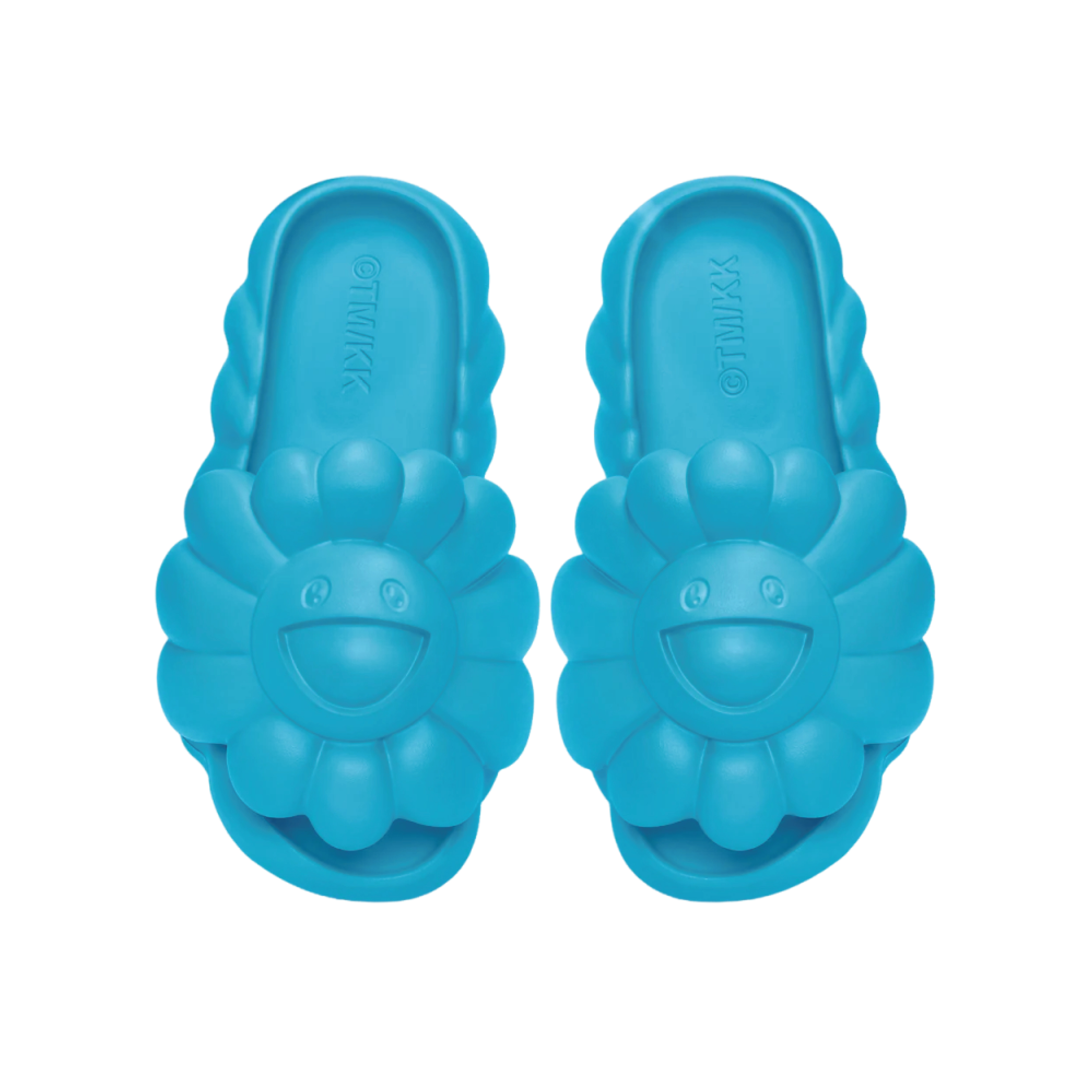 Takashi Murakami OHANA FULL-BLOOM 村上隆 太陽花拖鞋 淺藍色