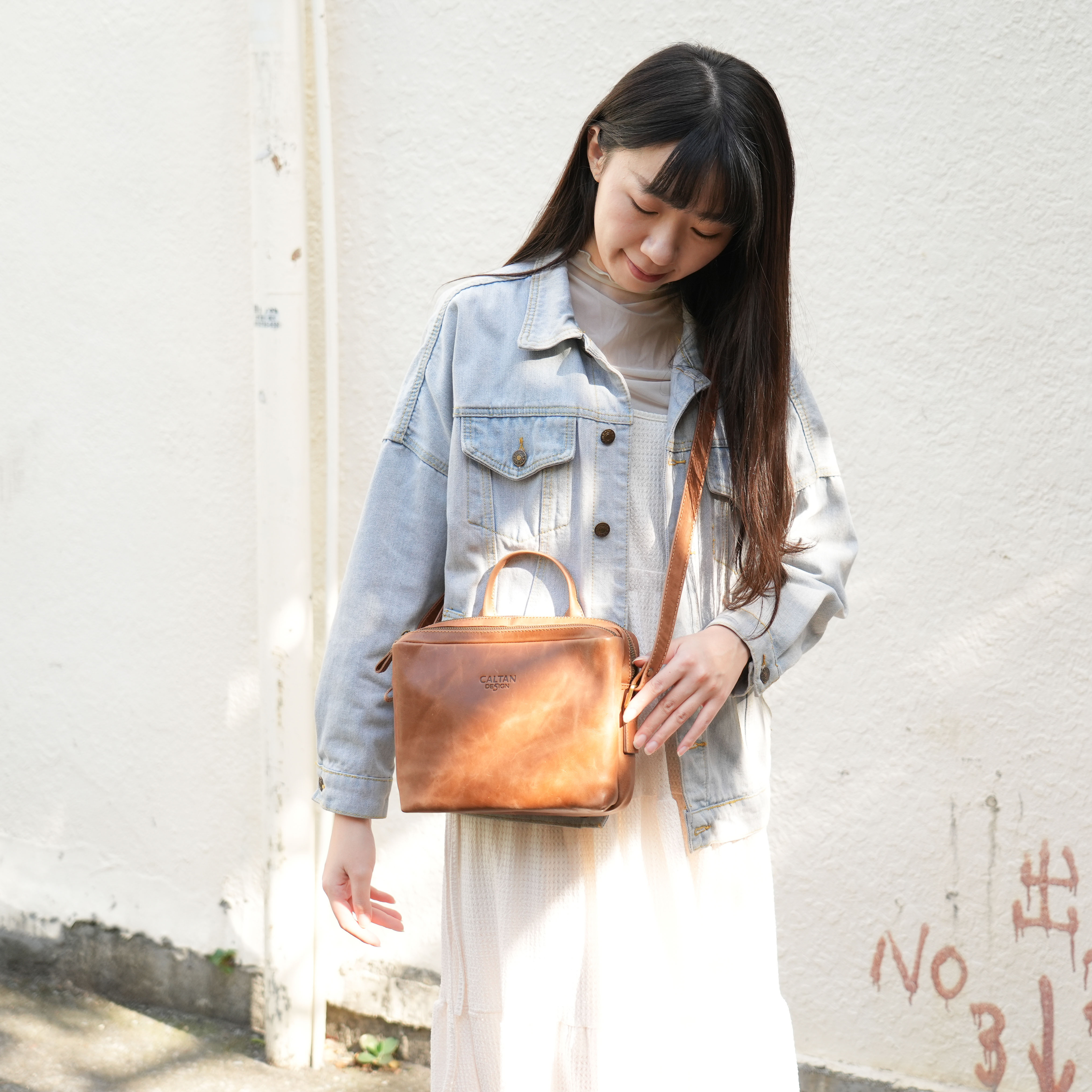 真皮雙層鬆軟枕頭包-兩色(5508)