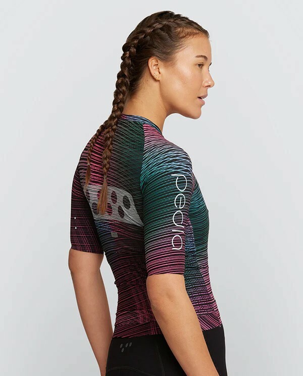 Pedla 女款車衣Pro Pursuit 2.0 Jersey Interweave Pine /粉綠