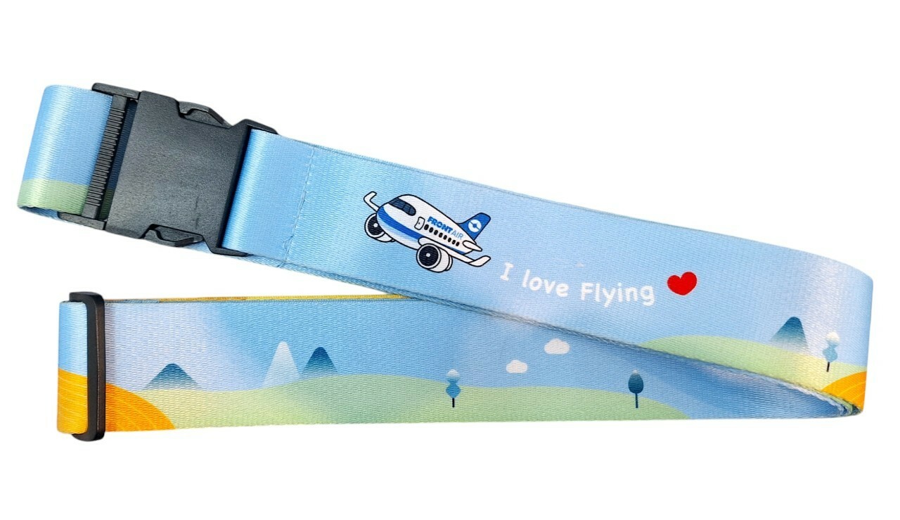 FRONT AIR  I LOVE FLYING 行李束帶