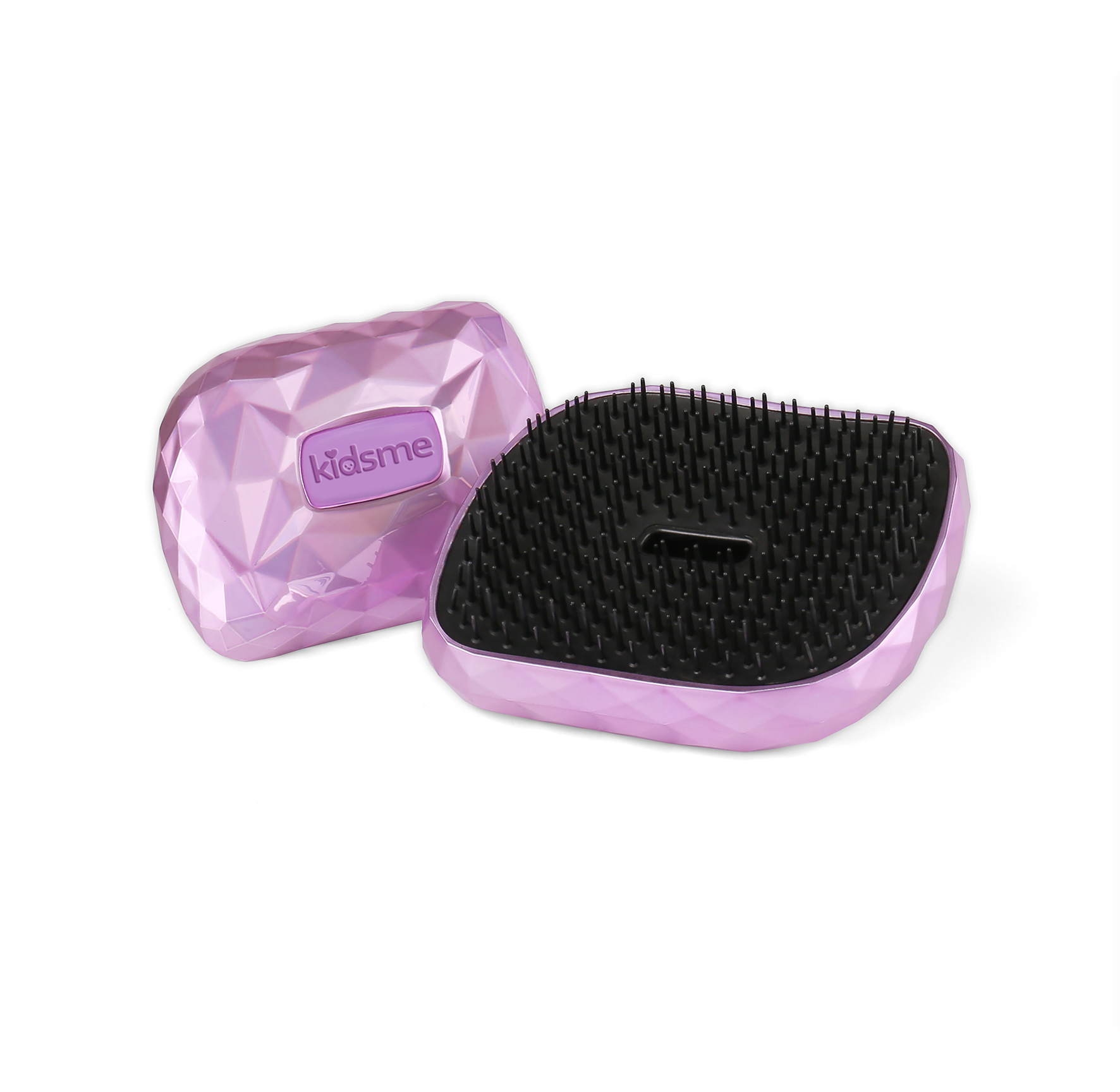 1119KM40 -KIDSME-石墨烯 順髮梳 (粉紫色) (黑色) (A40)