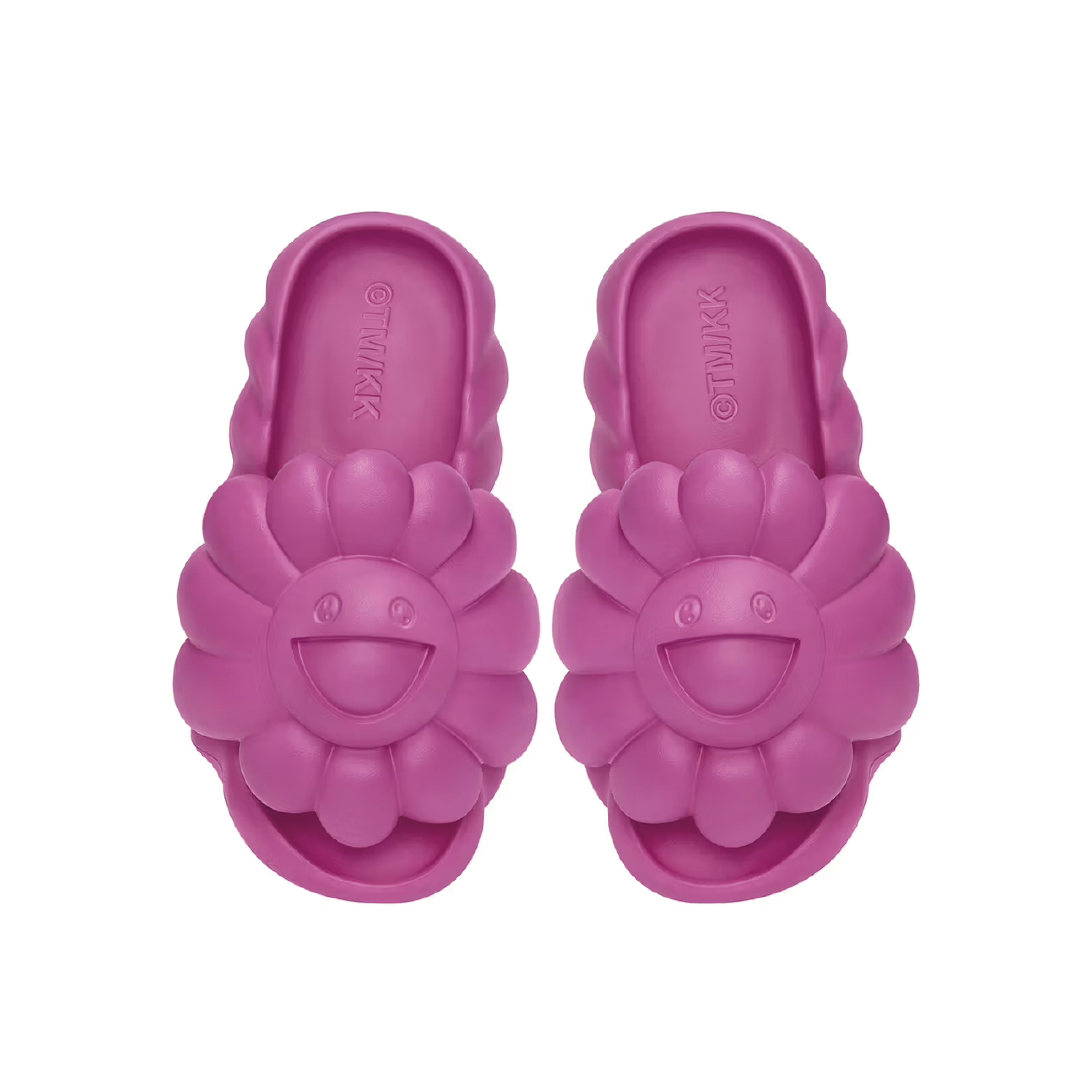 Takashi Murakami OHANA FULL-BLOOM 村上隆 太陽花拖鞋 覆盆子玫瑰色