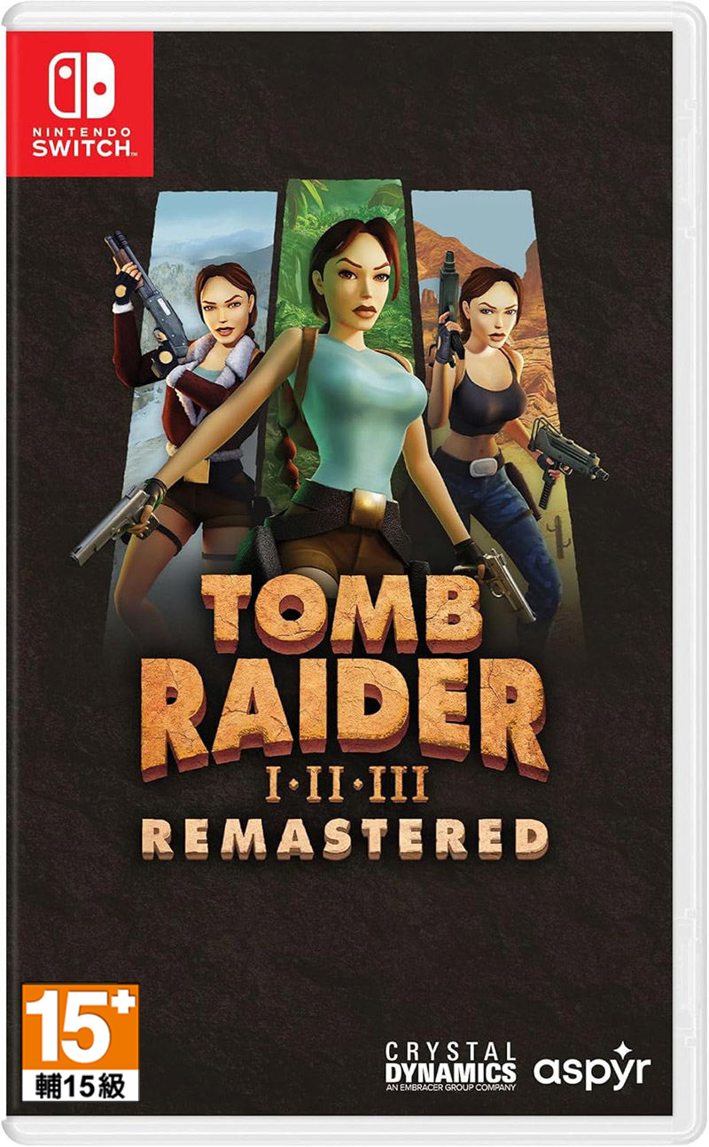 NS 古墓奇兵 1-3 復刻重製版 簡體中文歐版