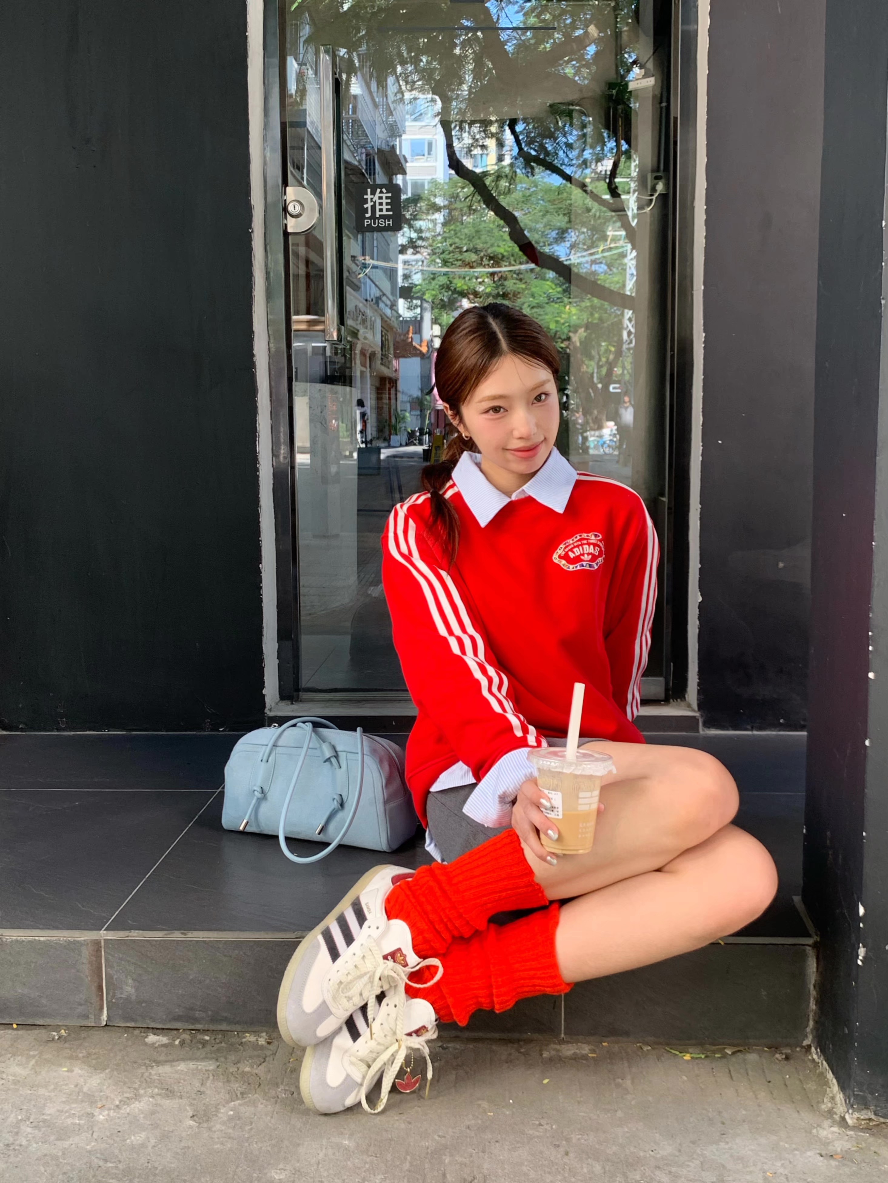 ADIDAS SAMBA OG 2025年 蛇年限定 紅色 白黑 蛇鱗 奶油焦糖底 宋雨琦同款 男女鞋 JQ5976 / 預購