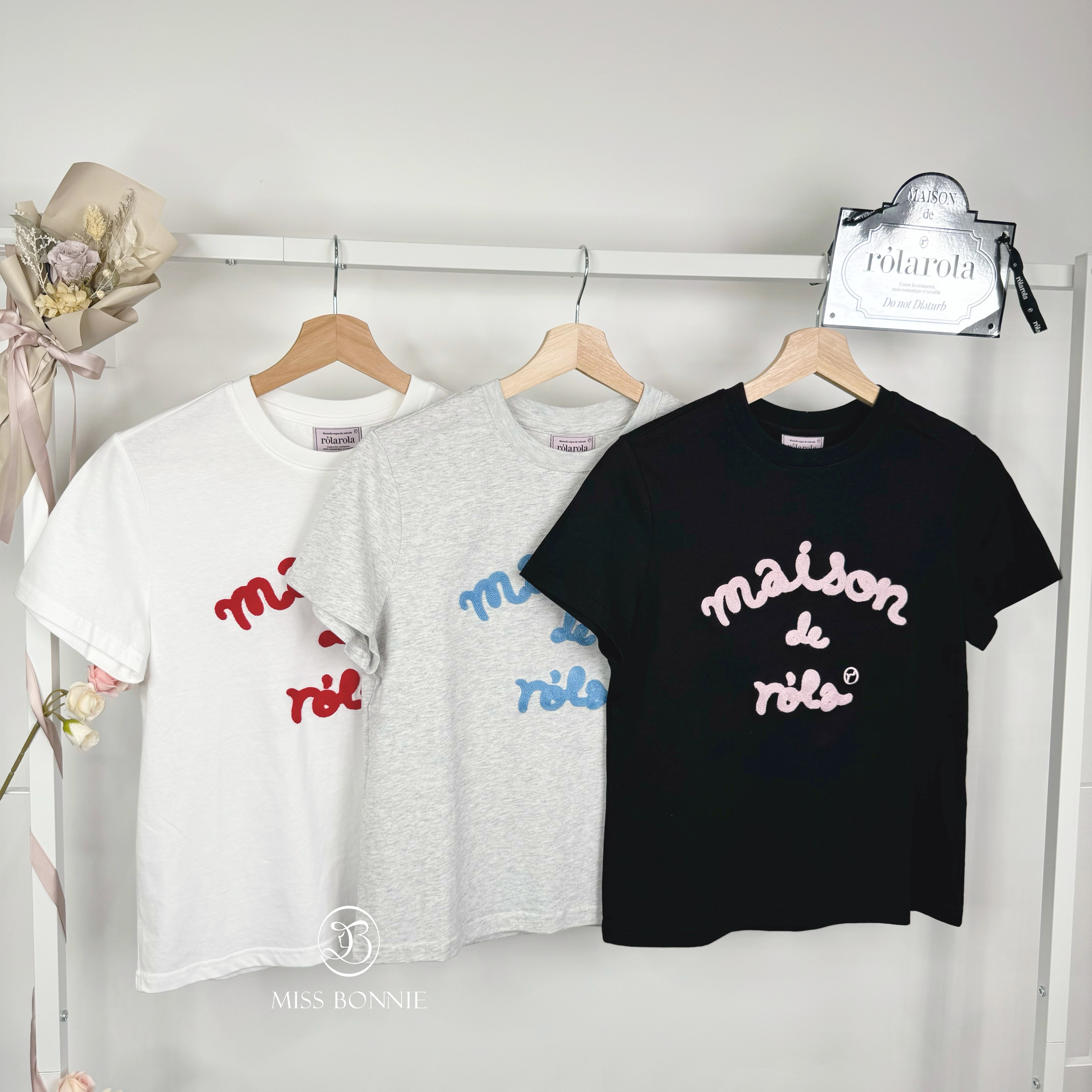 ROLAROLA經典英文短袖T(共4色)