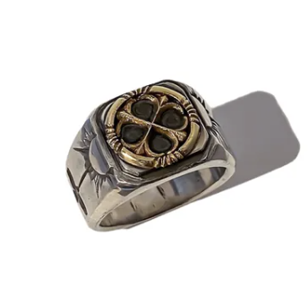 點金Crosswheel 印台戒