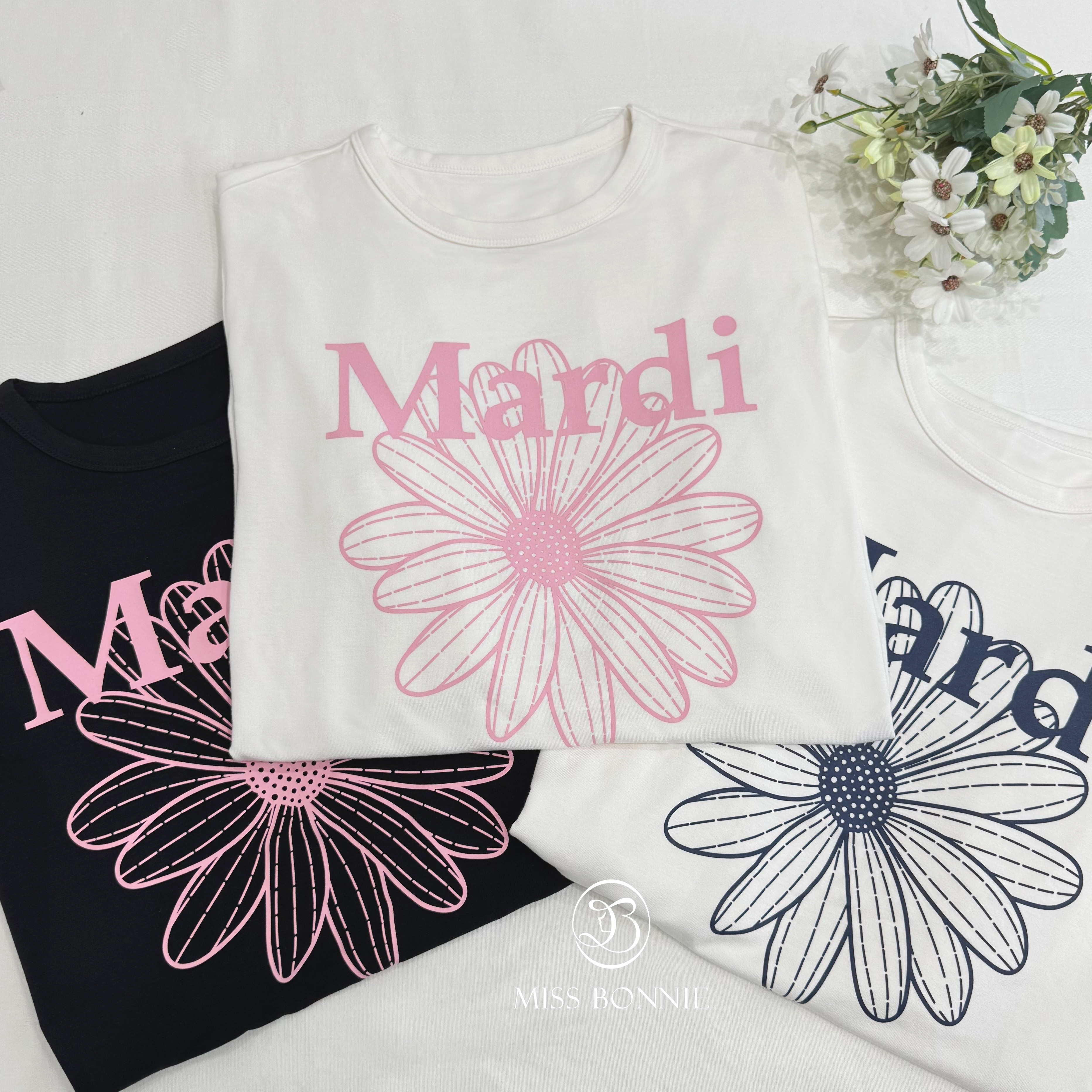 MARDI MERCREDI瑜珈大花側開叉長袖(共3色)