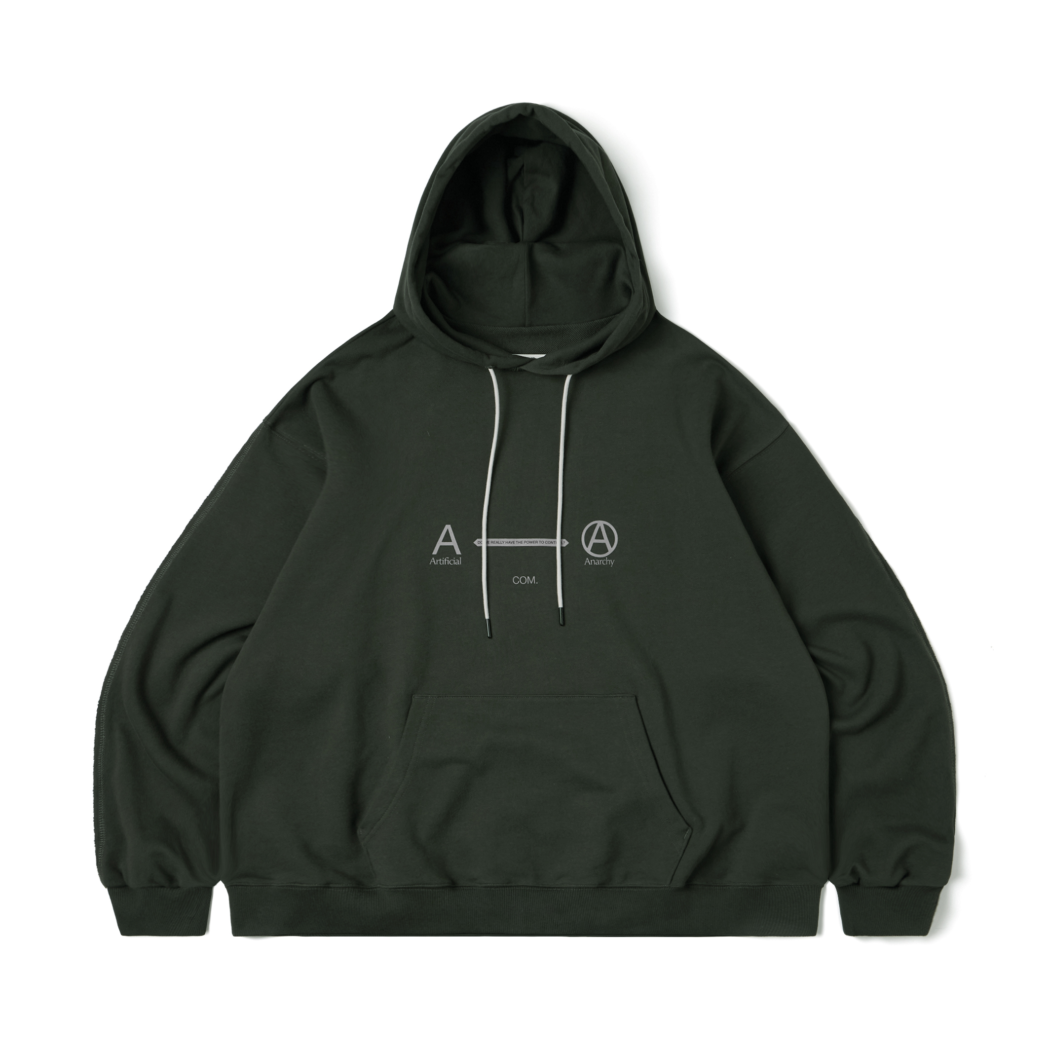 Wall of Sound - 4:14/”TECHNOPOLIS” A/(A) Hoodie - Forest Green