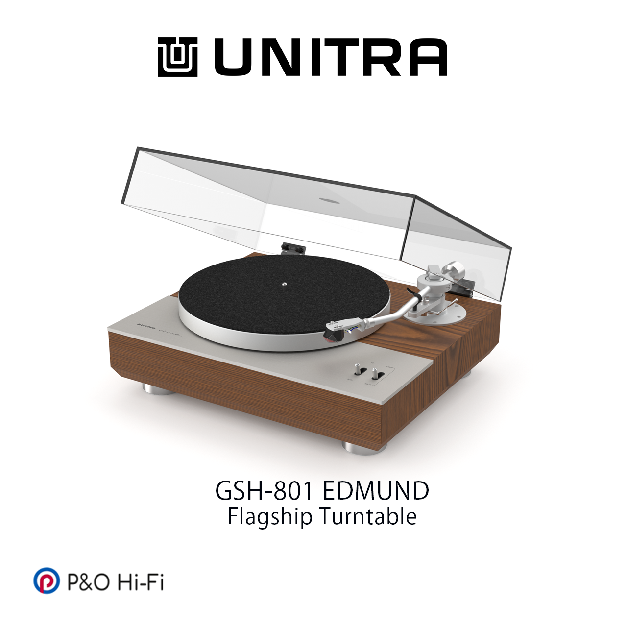 Unitra GSH-801 EDMUND 旗艦級黑膠唱盤