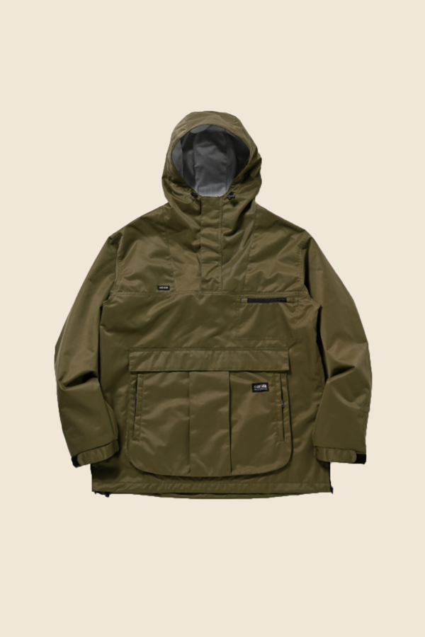 ANTHEM - DEFTONE 半開襟式滑雪外套 (軍綠)
