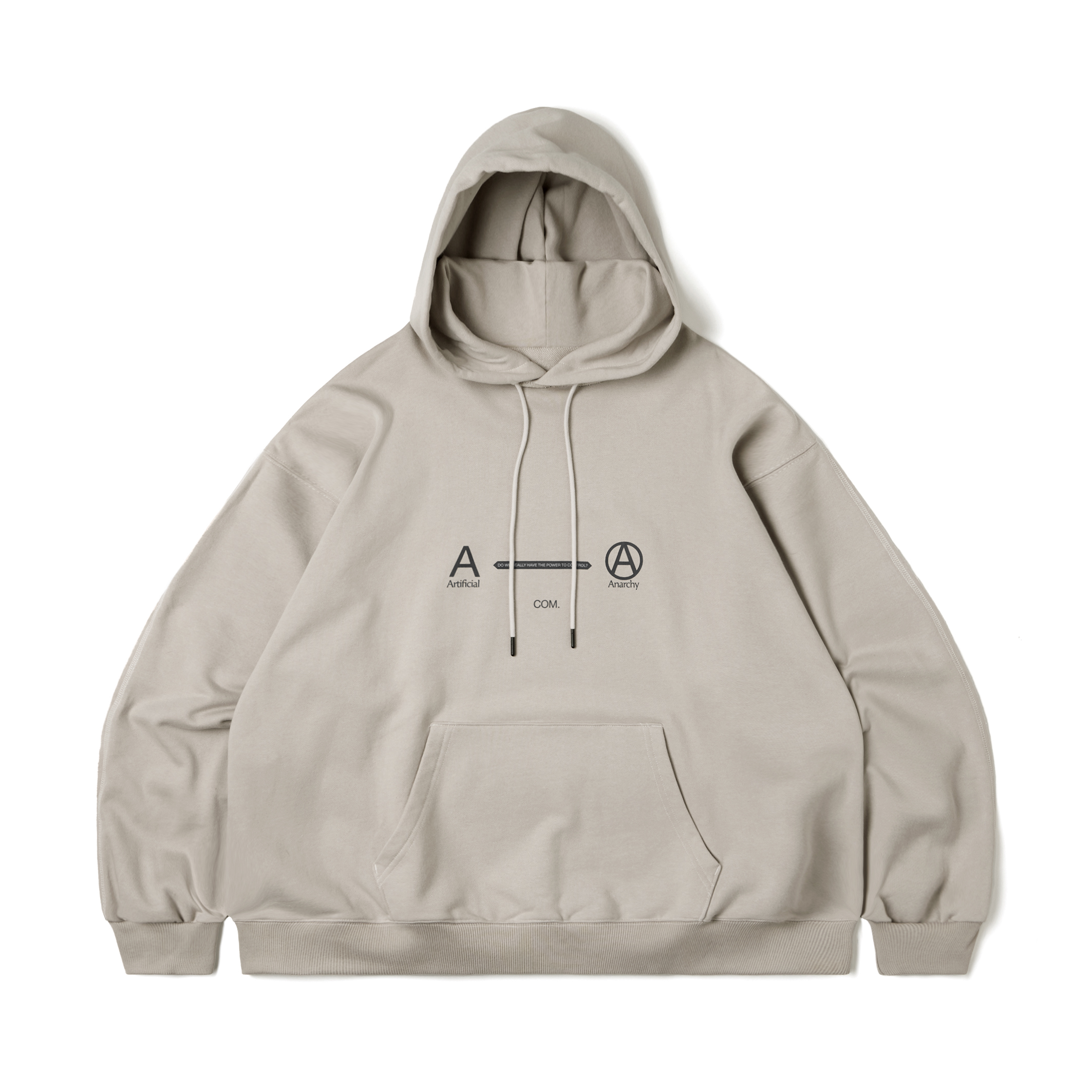 Wall of Sound - 4:14/”TECHNOPOLIS” A/(A) Hoodie - Beige