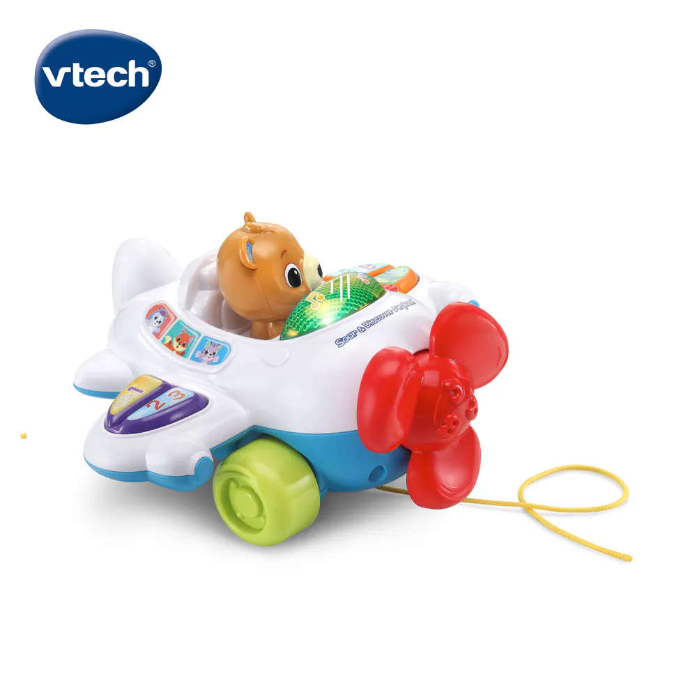《 英國 Vtech 》  拉拉小熊滑行飛機