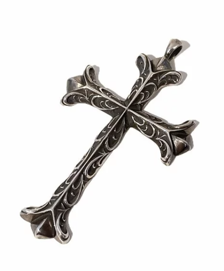 高肉唐草十字架