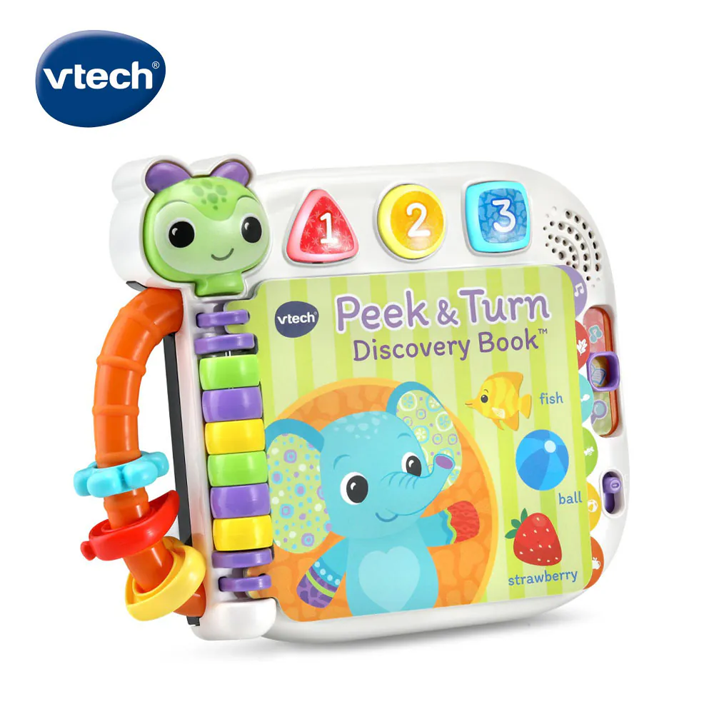 《 英國 Vtech 》  寶寶啟蒙探索學習書