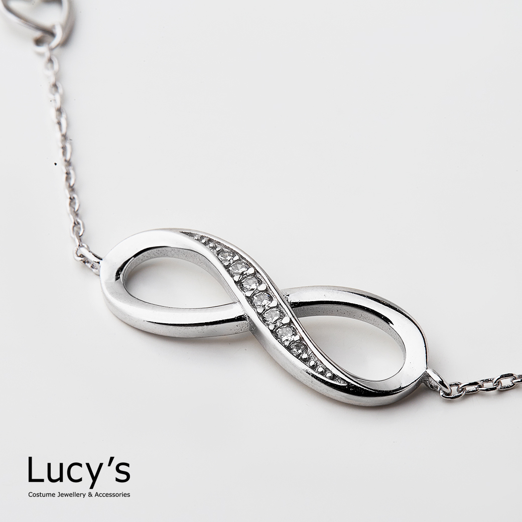 Lucy's-925純銀愛無限手鍊(三色) (119268/119269/119270)
