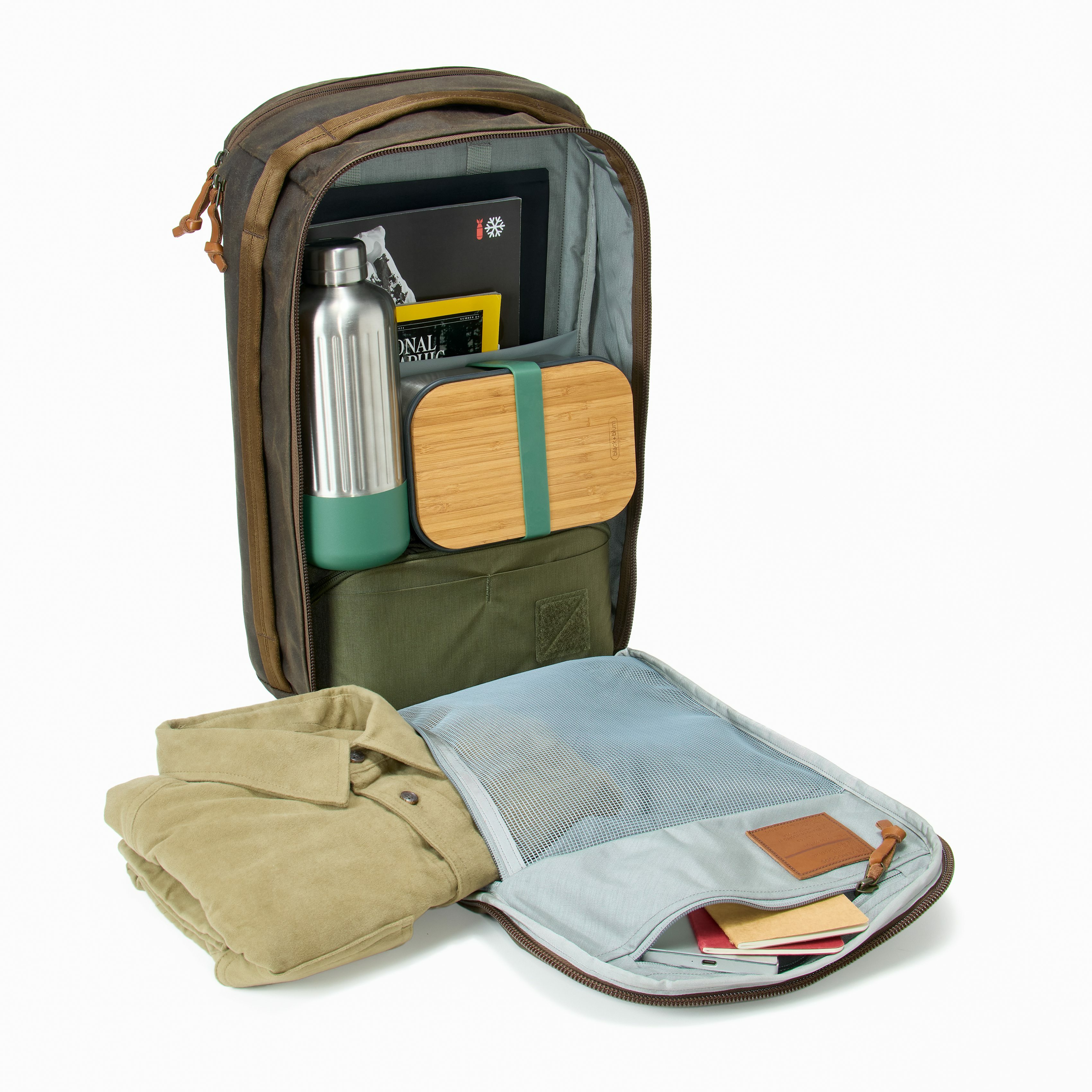 CIVIC Panel Loader - Waxed Canvas 打蠟旅遊冒險包