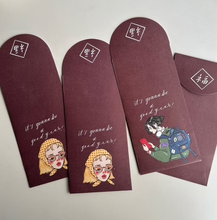 甜蜜紅包袋 4入｜甜蜜生活La dolce vita 臺灣