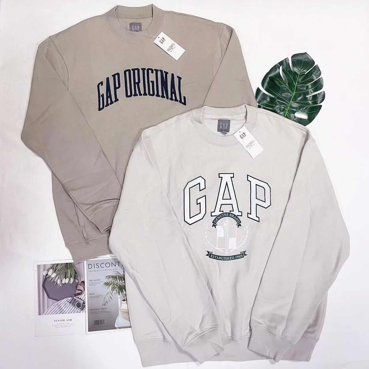 GAP LOGO SWEATSHIRT