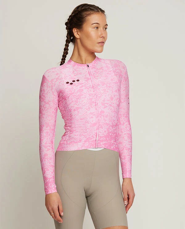 Pedla 女款薄長袖車衣 RideCamo Air LS Jersey Bubblegum /亮粉