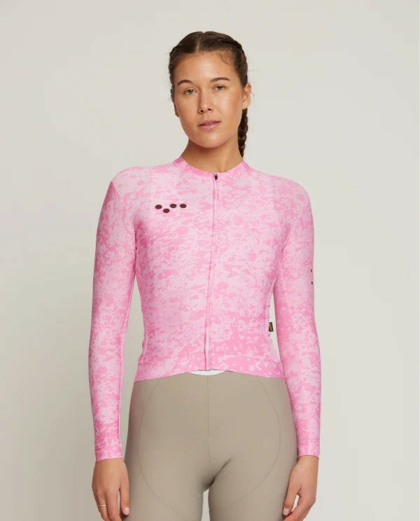 Pedla 女款薄長袖車衣 RideCamo Air LS Jersey Bubblegum /亮粉