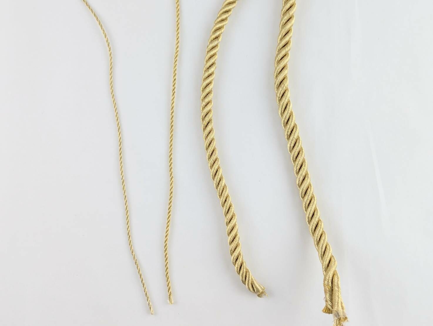 金色麻花扭繩_4種寬度