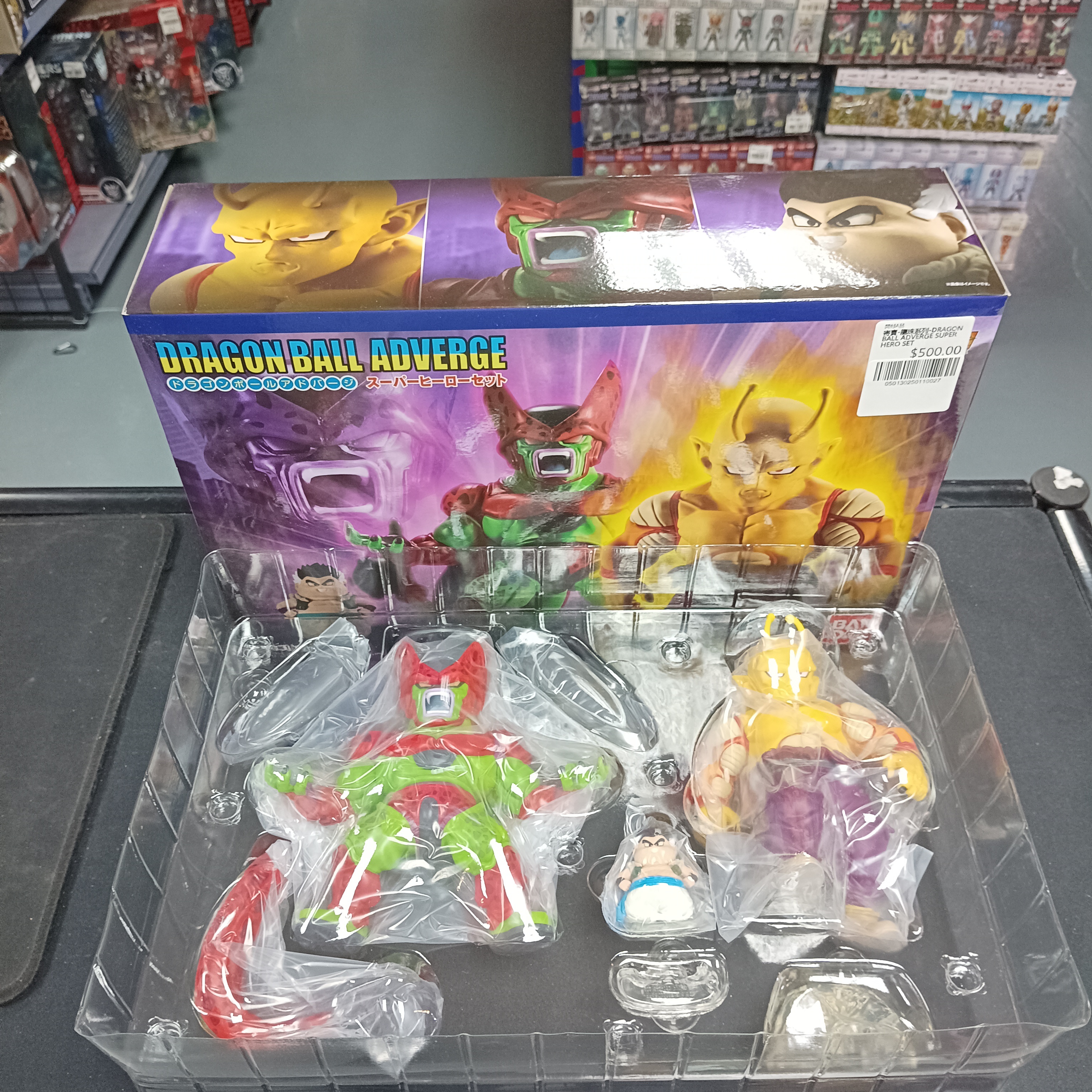 寄賣-龍珠系列-DRAGON BALL ADVERGE SUPER HERO SET