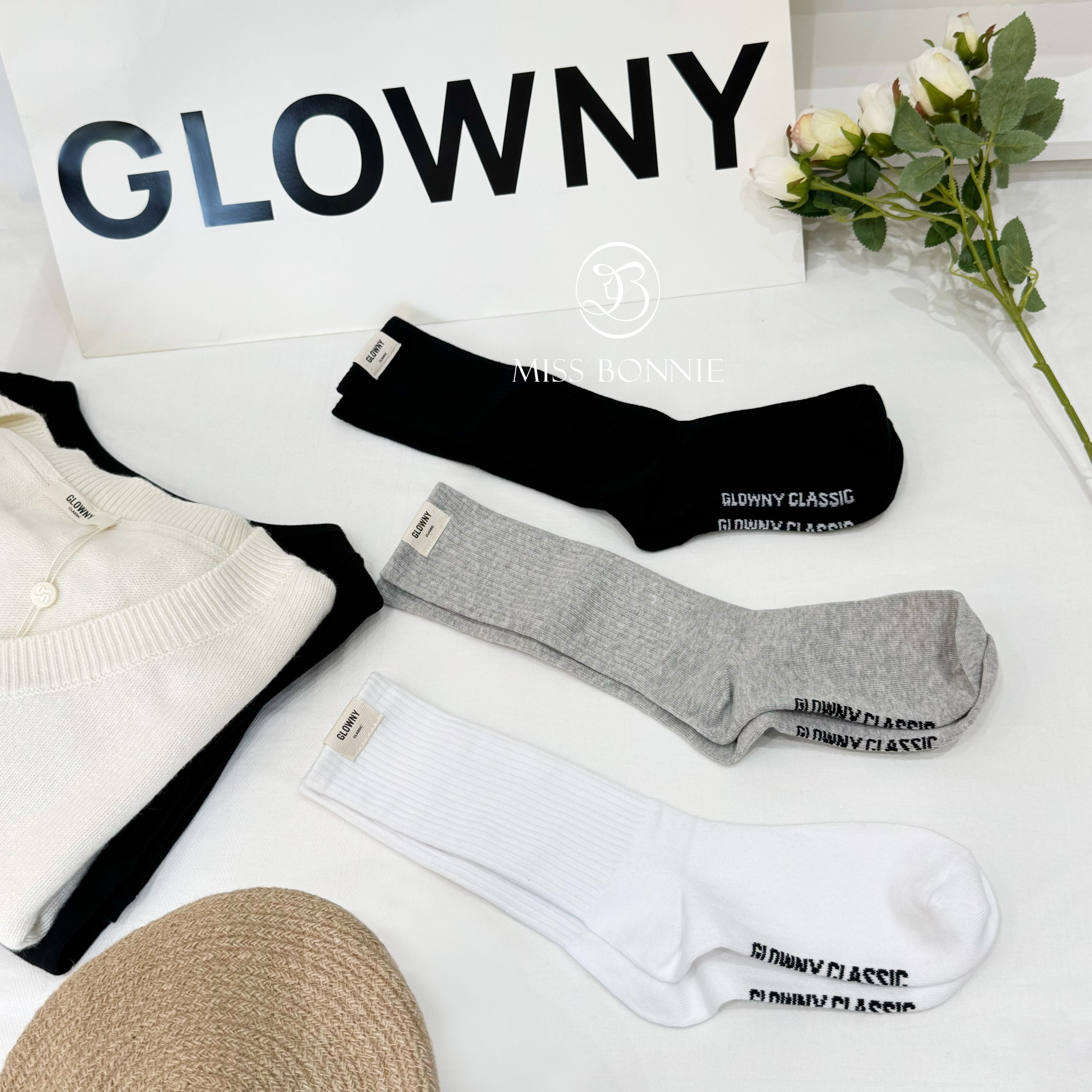 GLOWNY EVERYDAY襪子(共3色)