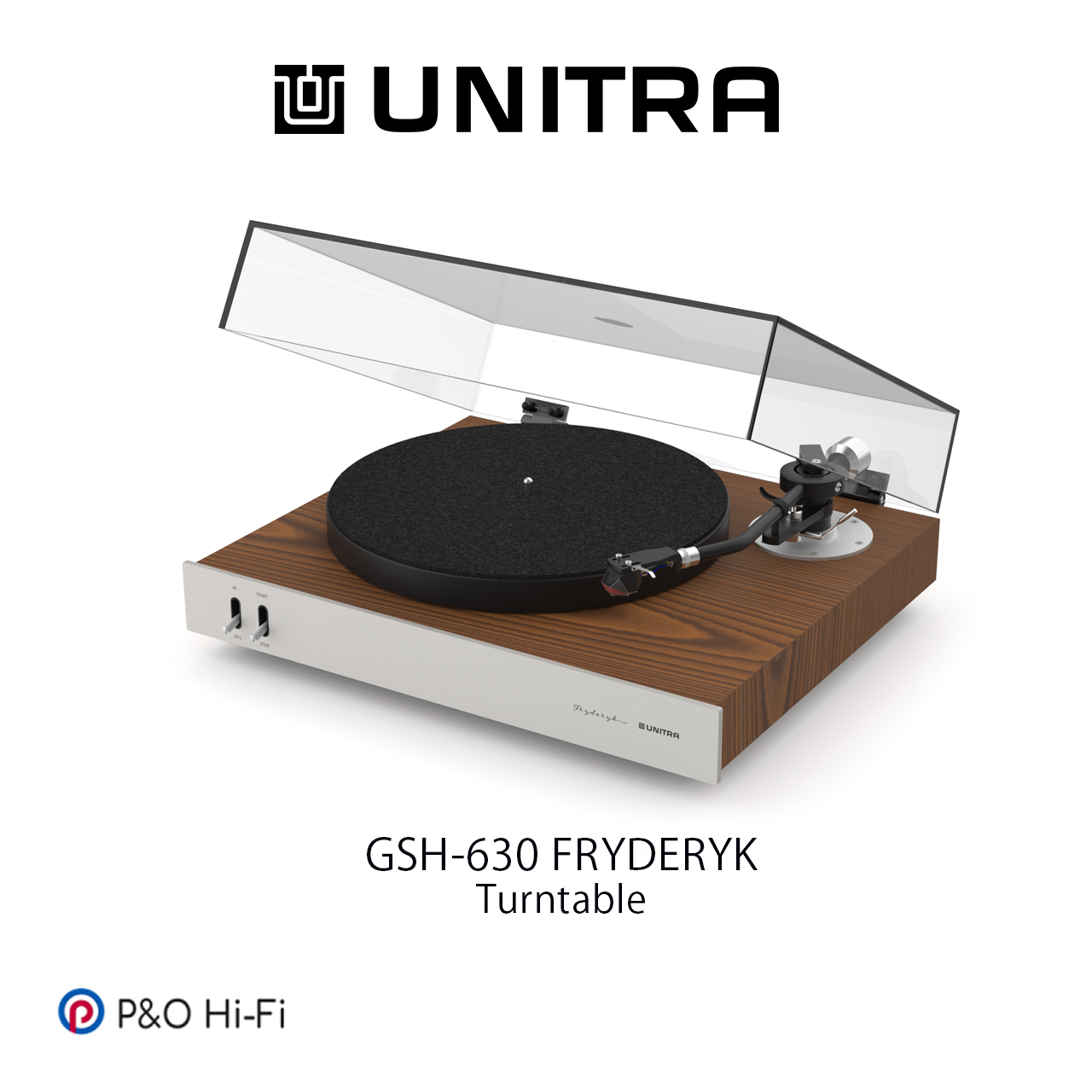 Unitra GSH-630 FRYDERYK 黑膠唱盤