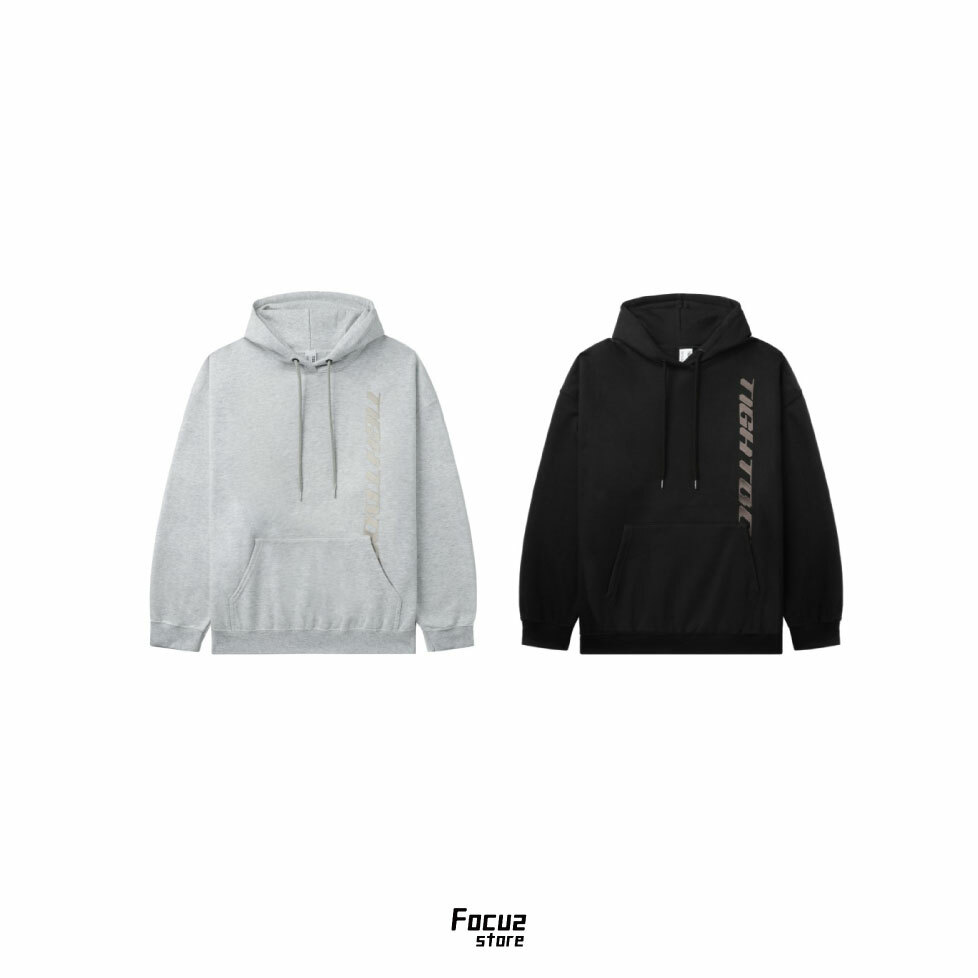 【Focus Store】預購 TIGHTBOOTH Logo hoodie 黑灰 兩色 Logo帽T