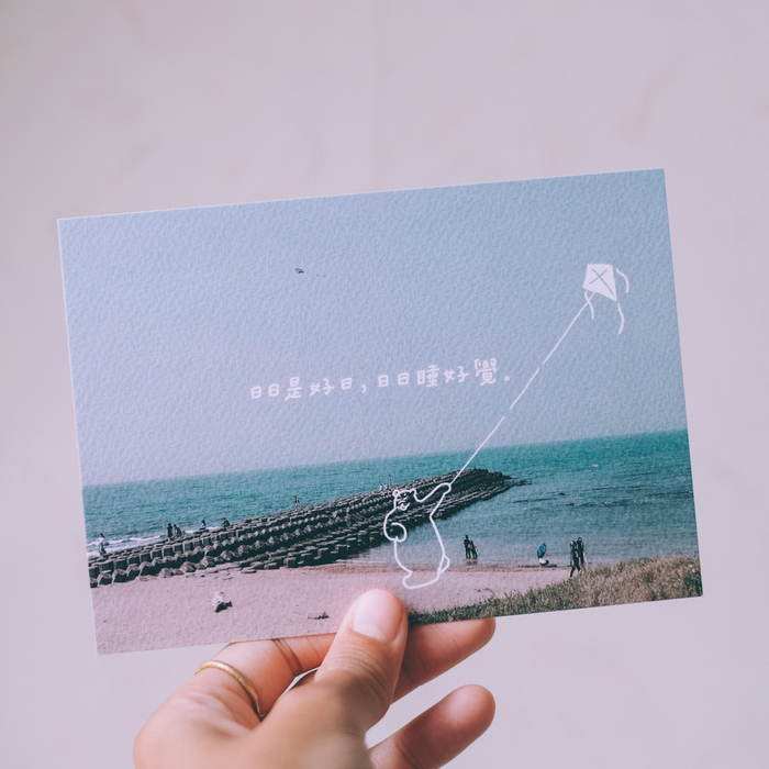 SP｜黑白小姐 Miss B&W｜攝影明信片｜日日睡好覺