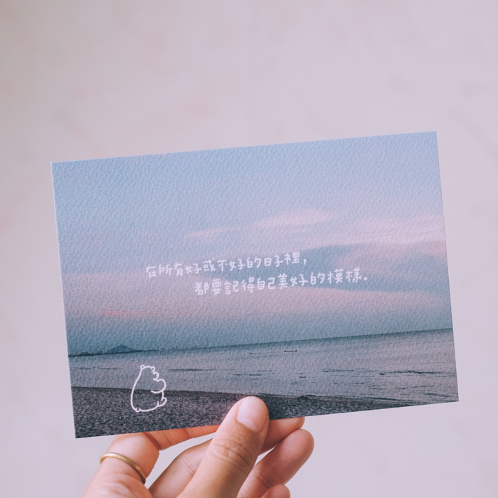 SP｜黑白小姐 Miss B&W｜攝影明信片｜記得美好的模樣