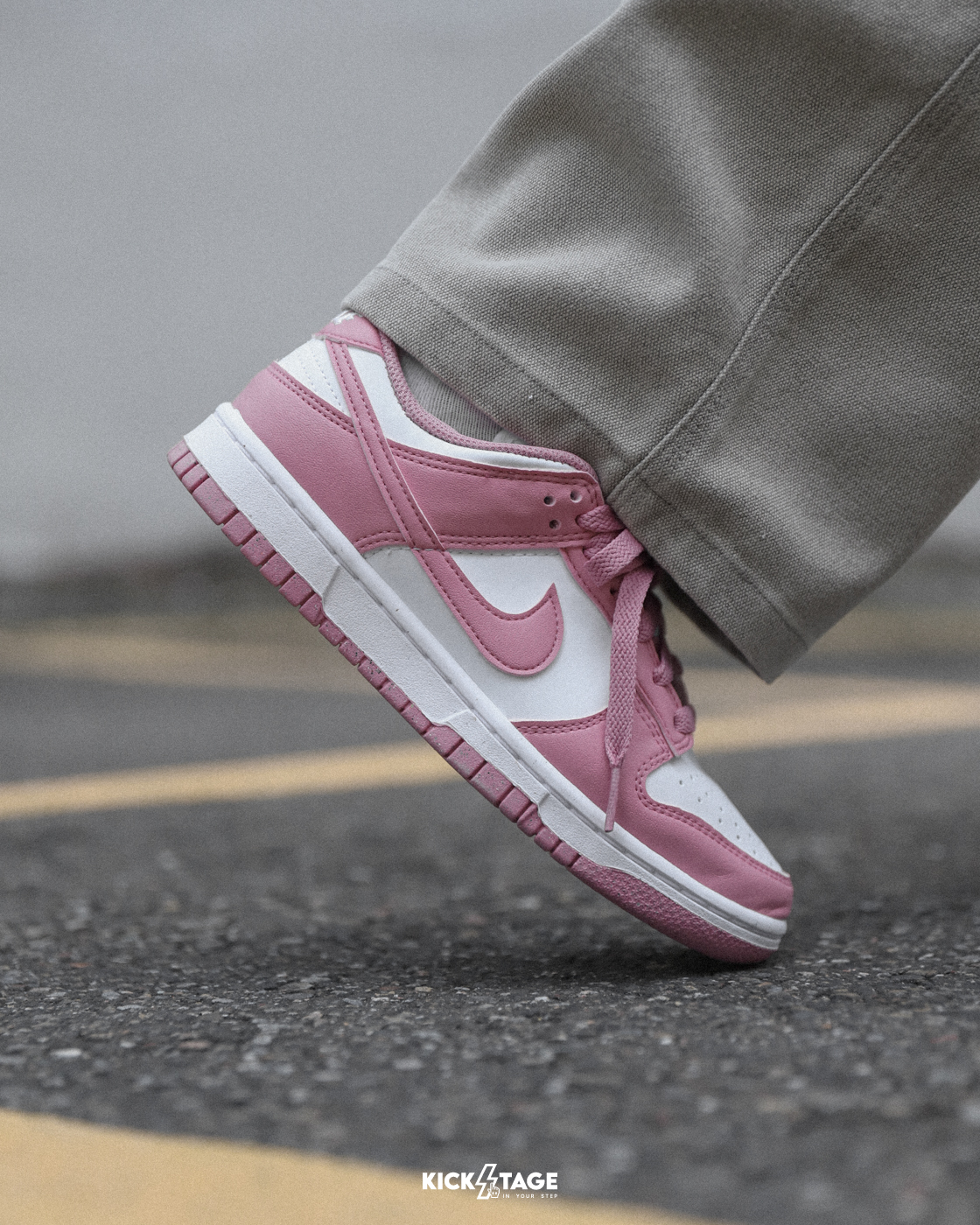 女鞋 NIKE DUNK LOW NEXT NATURE 粉白 環保材質 復古 運動 休閒鞋【DD1873-112】