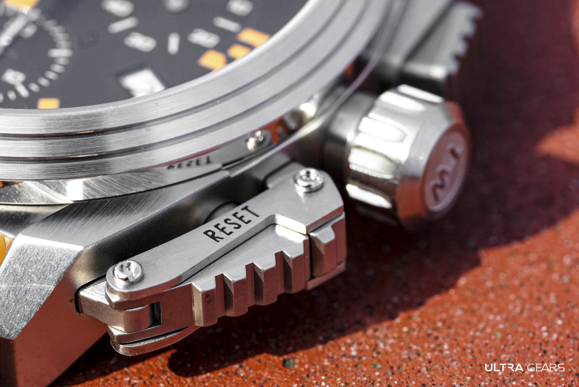 TW Steel SWISS CANTEEN 全鋼黑橘面計時碼錶 TW1112