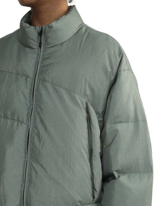 【Focus Store】預購 TIGHTBOOTH Stand collar down jacket "Light Green" 綠色 立領羽絨外套