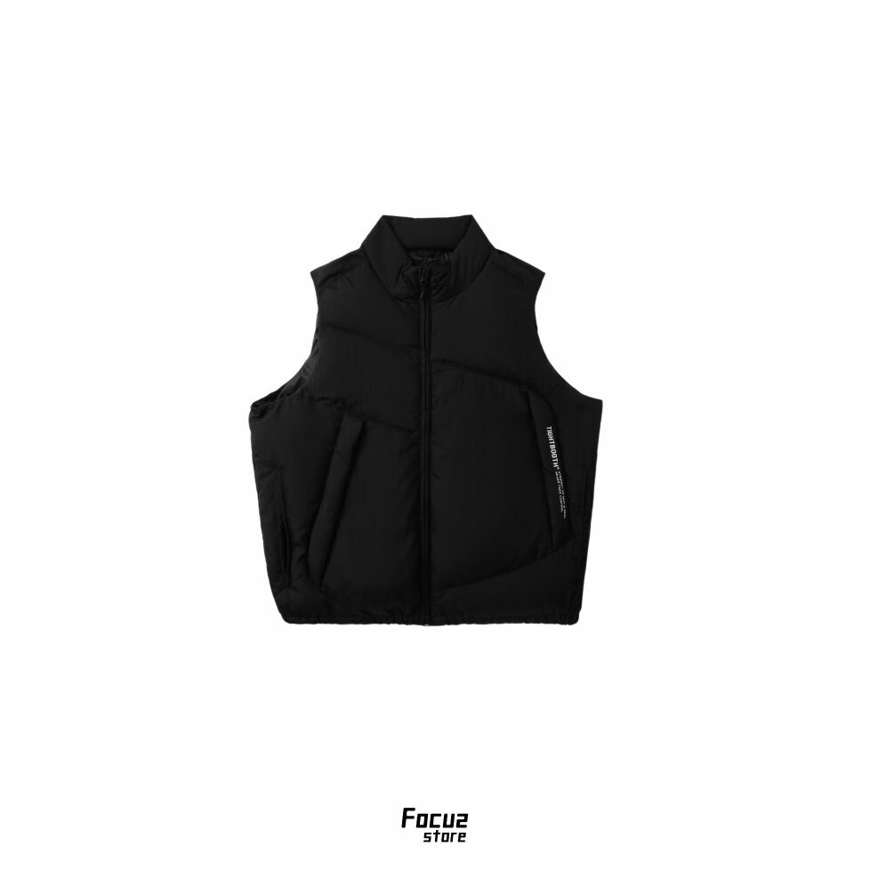 【Focus Store】預購 TIGHTBOOTH Down vest "Black" 黑色 立領羽絨背心