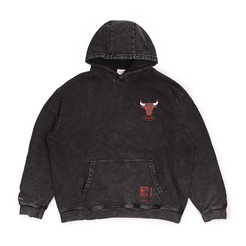 Mitchell & Ness BLING HOODIE DENNIS RODMAN 黑 帽踢 MNHO092A [台灣現貨]