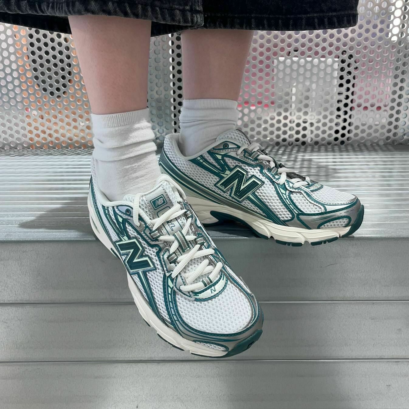 NEW BALANCE 740 奶油綠 孔雀綠 銀灰 復古 男女鞋 U740GR2 / 現貨