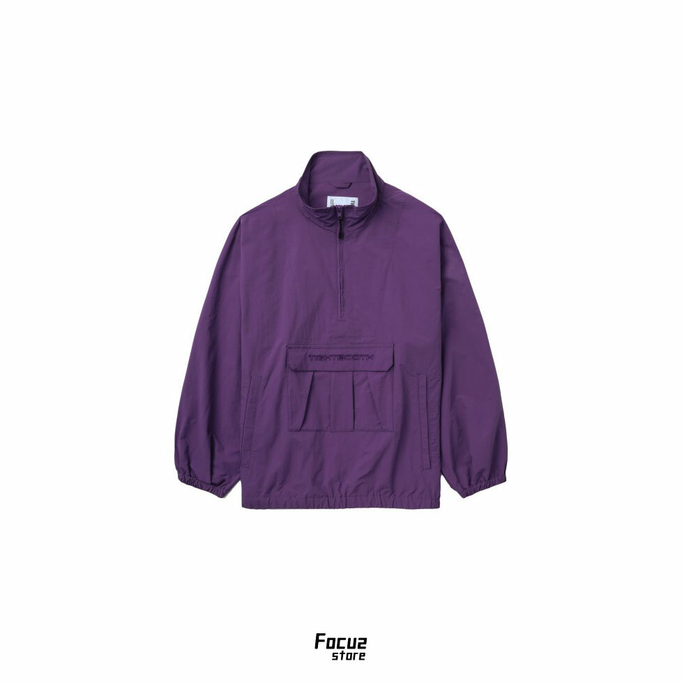【Focus Store】預購 TIGHTBOOTH Half-zip windbreaker top "Royal Purple" 紫色 半拉鍊外套