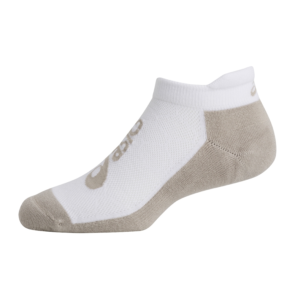 ASICS CUSHION 跑襪 米白色 3013B038-101